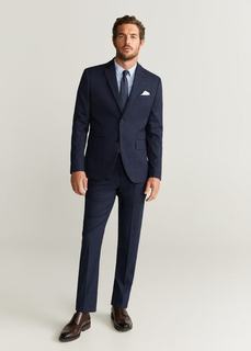 Рубашка Tailored super slim fit из хлопка - Joan Mango