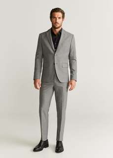 Хлопковая рубашка Tailored slim fit - Emeritol Mango