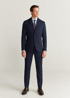 Хлопковая рубашка Tailored slim fit - Masnou Mango