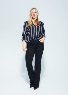 Блузка с принтом в полоску - Stripy6 Mango
