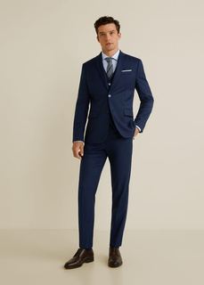 Костюмные брюки slim fit - Brasilia Mango