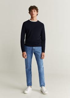 Джинсы Bob regular fit среднего тона - Bob6 Mango