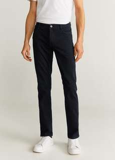 Джинсы Patrick slim fit иссиня-черного цвета - Patrick6 Mango