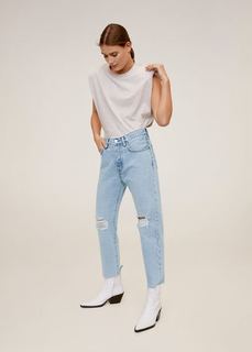 Укороченные джинсы straight fit - Havana Mango
