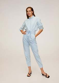 Джинсы relaxed fit с защипами - Edition Mango