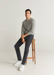 Вельветовые брюки в стиле джинсов slim fit - Bardem6 Mango