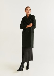 Структурированное пальто из шерсти - Bartoli Mango