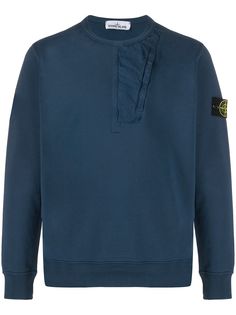 Stone Island джемпер с нашивкой-логотипом