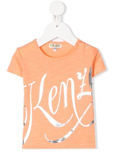 Kenzo Kids футболка с короткими рукавами и логотипом
