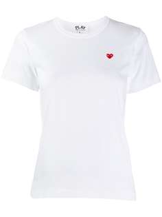 Comme Des Garçons Play футболка с принтом