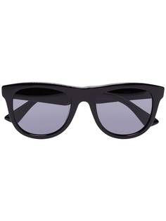 Bottega Veneta Eyewear солнцезащитные очки в квадратной оправе