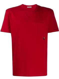 Moncler футболка с накладным карманом