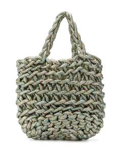Alienina плетеная сумка-тоут Tea