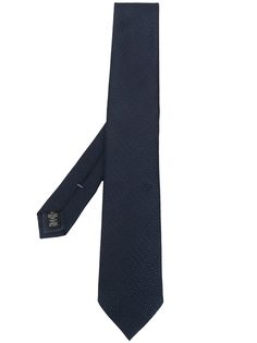 Ermenegildo Zegna фактурный галстук