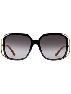 Gucci Eyewear солнцезащитные очки в круглой оправе