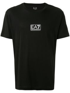 Ea7 Emporio Armani футболка с маленьким логотипом
