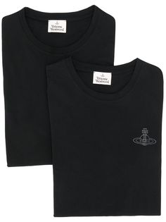 Vivienne Westwood Anglomania комплект из двух футболок с логотипом