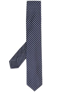 Barba галстук с геометричным принтом