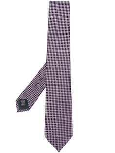 Ermenegildo Zegna галстук с геометричным принтом