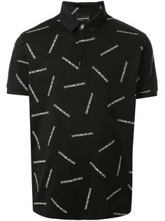 Emporio Armani рубашка-поло с логотипом