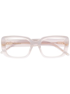Pomellato Eyewear очки в прозрачной прямоугольной оправе