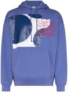SOME WARE logo print hoodie