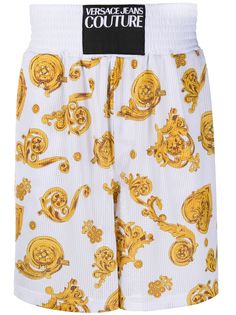 Versace Jeans Couture шорты с нашивкой-логотипом