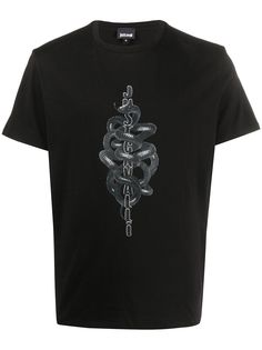Just Cavalli футболка с логотипом