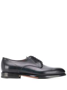 Santoni оксфорды на шнуровке