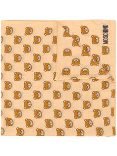 Moschino шарф с принтом Teddy