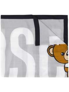 Moschino шарф с принтом Teddy