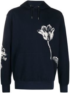 Paul Smith loose-fit floral-print hoodie