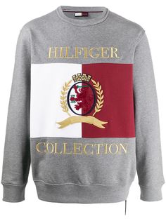 Hilfiger Collection crest embroidered sweatshirt