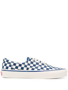Vans кроссовки на шнуровке в шахматную клетку