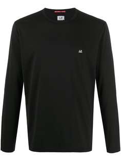 C.P. Company logo-print long-sleeved top