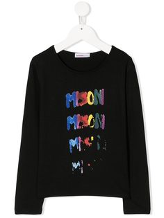 Missoni Kids fade out logo print T-shirt