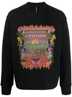 Neil Barrett Find Your Beach printed sweatshirt