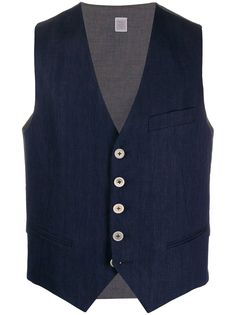 Eleventy жилет с V-образным вырезом