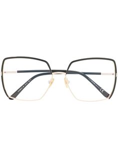 Tom Ford Eyewear массивные очки в стиле колор-блок