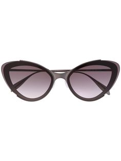 Alexander McQueen Eyewear солнцезащитные очки в оправе кошачий глаз