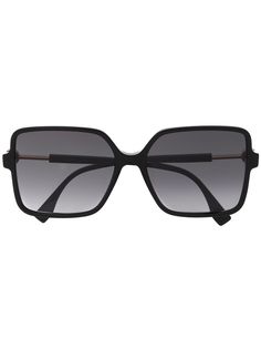 Fendi Eyewear солнцезащитные очки в квадратной оправе