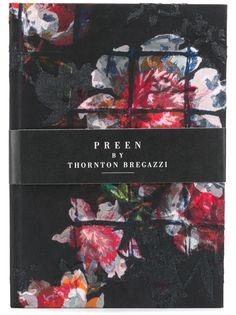 Preen By Thornton Bregazzi книга в обложке с цветочным принтом