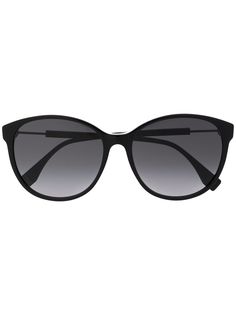 Fendi Eyewear солнцезащитные очки в круглой оправе
