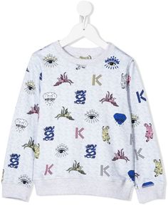 Kenzo Kids multi-icon sweatshirt