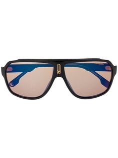 Carrera массивные солнцезащитные очки с затемненными линзами