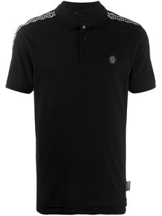 Philipp Plein рубашка-поло с полосками