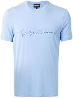 Giorgio Armani футболка с принтом