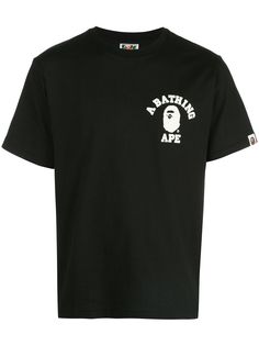 BAPE футболка с графичным принтом