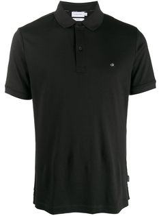 Calvin Klein рубашка-поло с вышитым логотипом