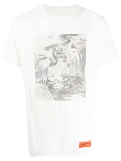 Heron Preston футболка Heron с принтом